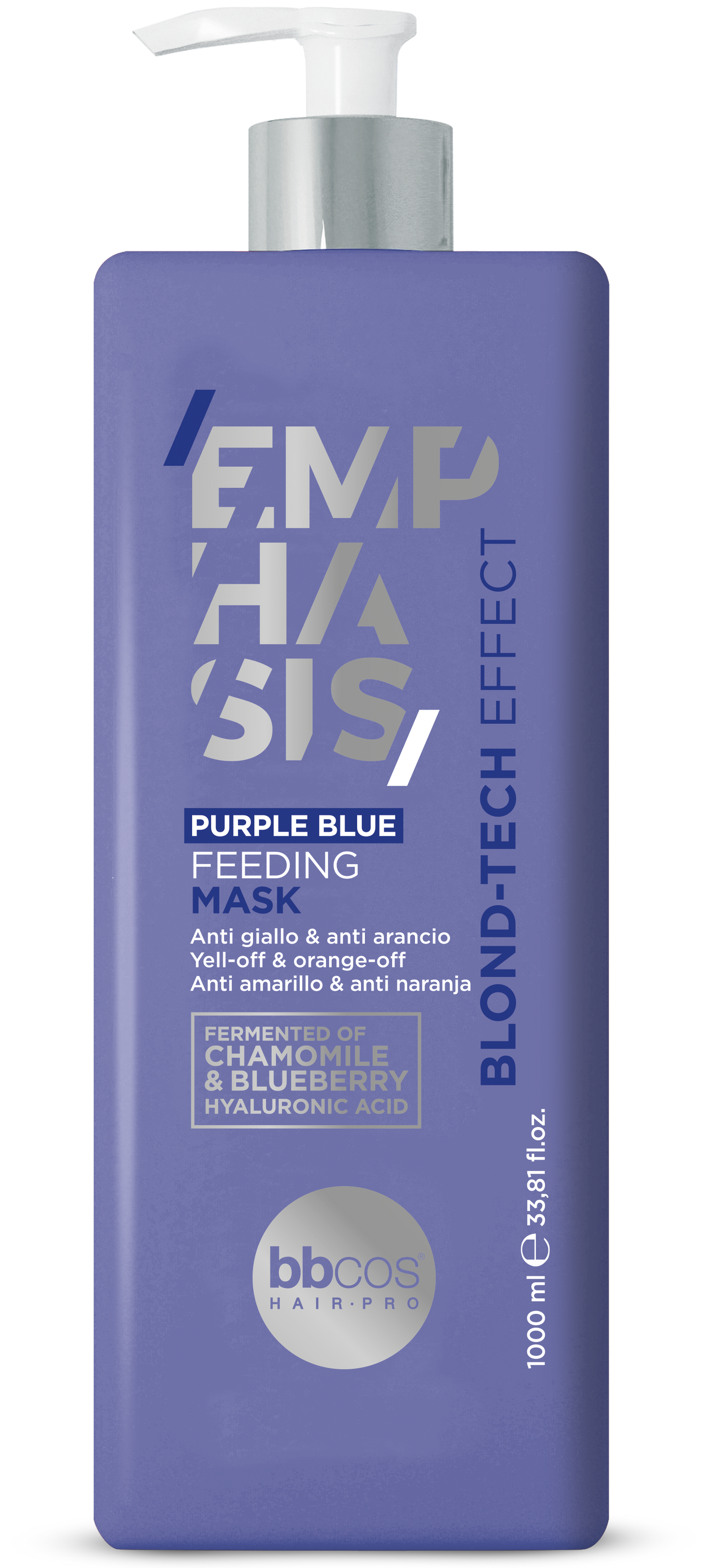 EMPHASIS BLOND-TECH EFFECT PURPLE BLUE FEEDING MASK 1000 ML