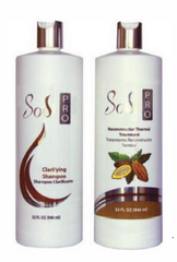SODIPRO KIT DE KERATINA CLARIFYING SHAMPOO + TRATAMIENTO CACAO
