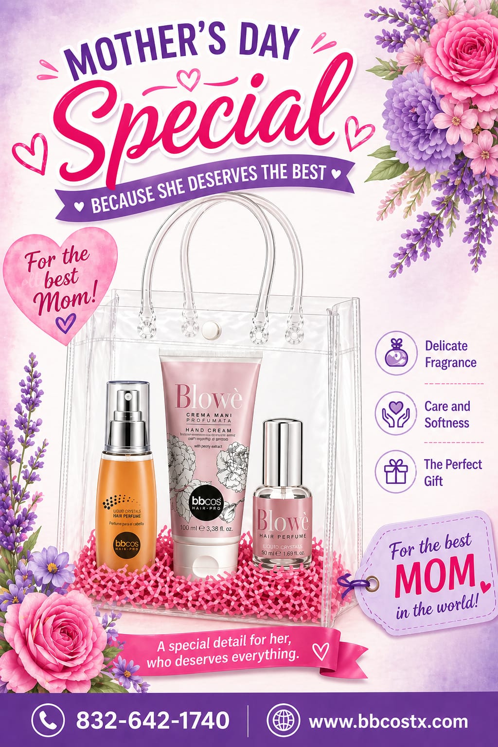 Blowe Luxury Hair & Care Gift Set – The Perfect Mother’s Day Beauty Bundle